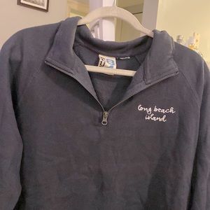 So soft - LBI Quarter Zip Navy Pullover